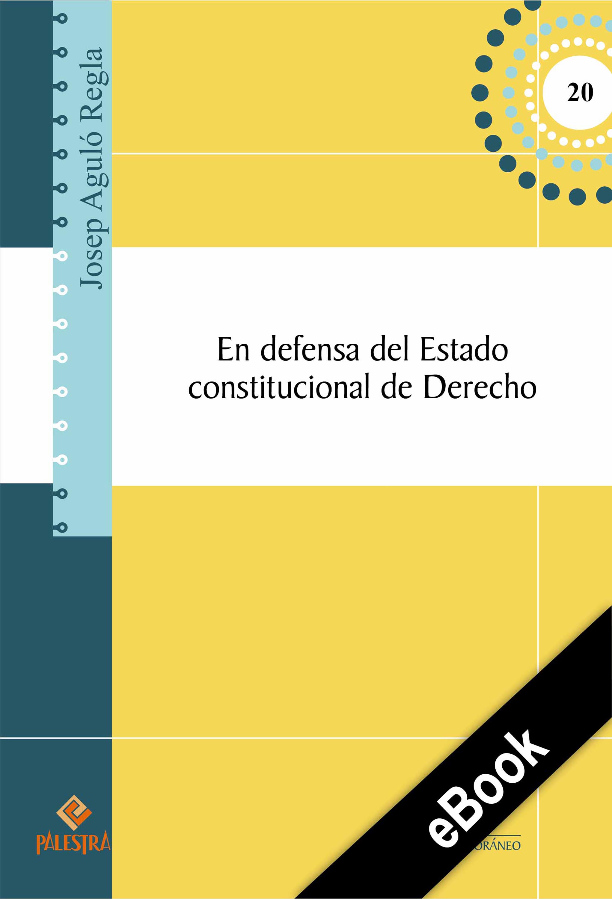Обложка книги «En defensa del Estado constitucional de Derecho»