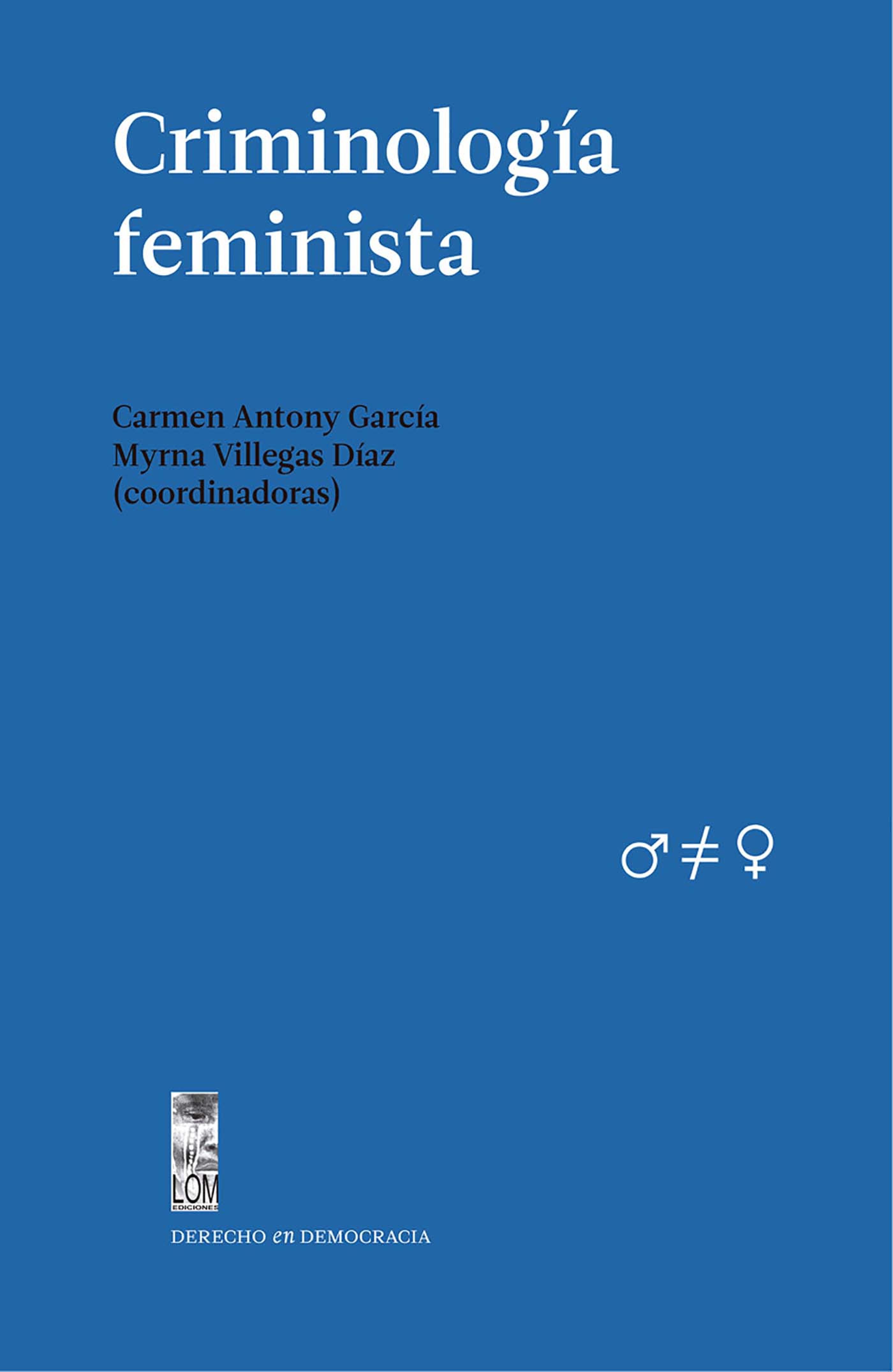 Обложка книги «Criminología feminista»