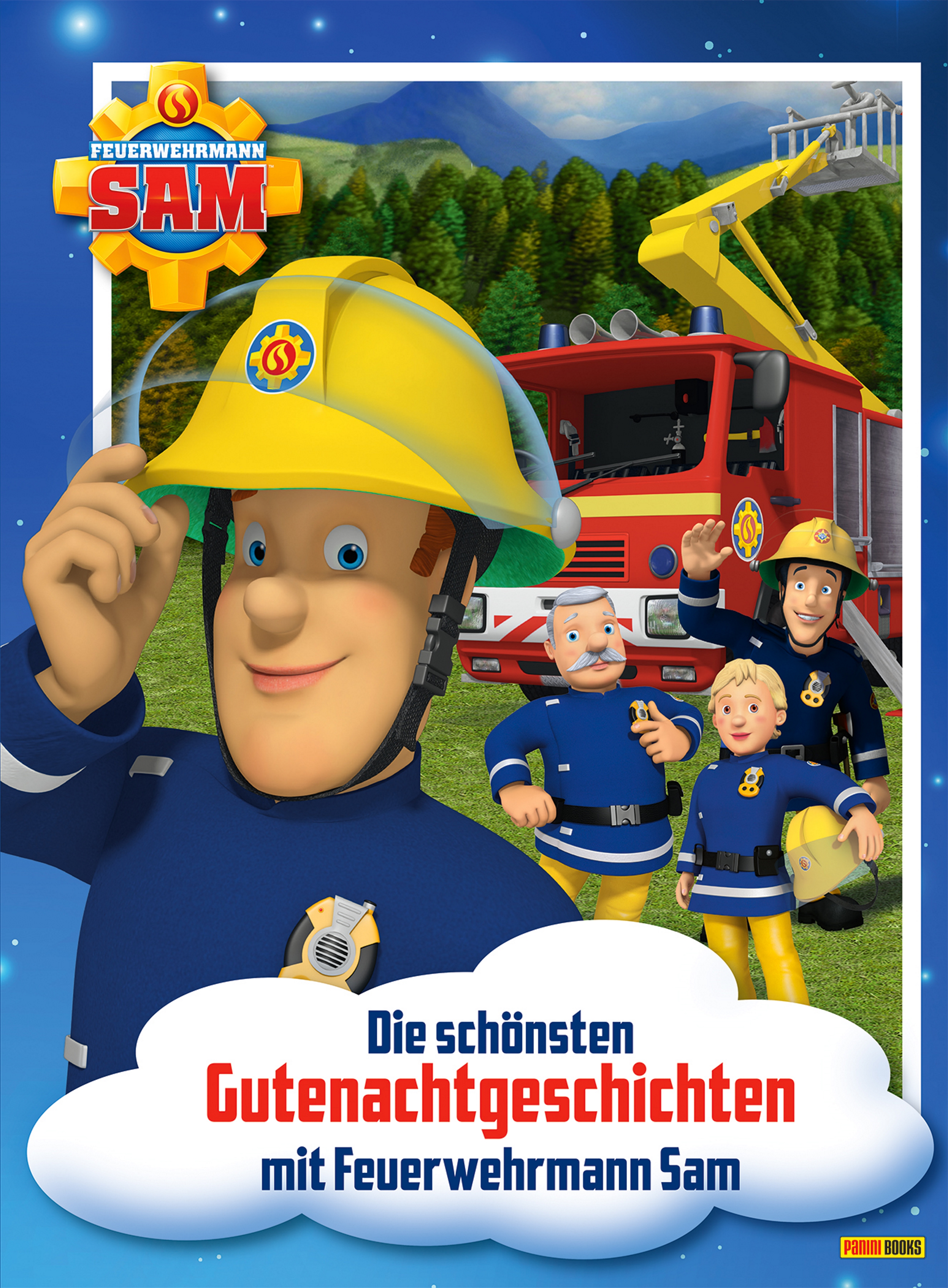 Обложка книги «Feuerwehrmann Sam - Die schönsten Gutenachtgeschichten mit Feuerwehrmann Sam»