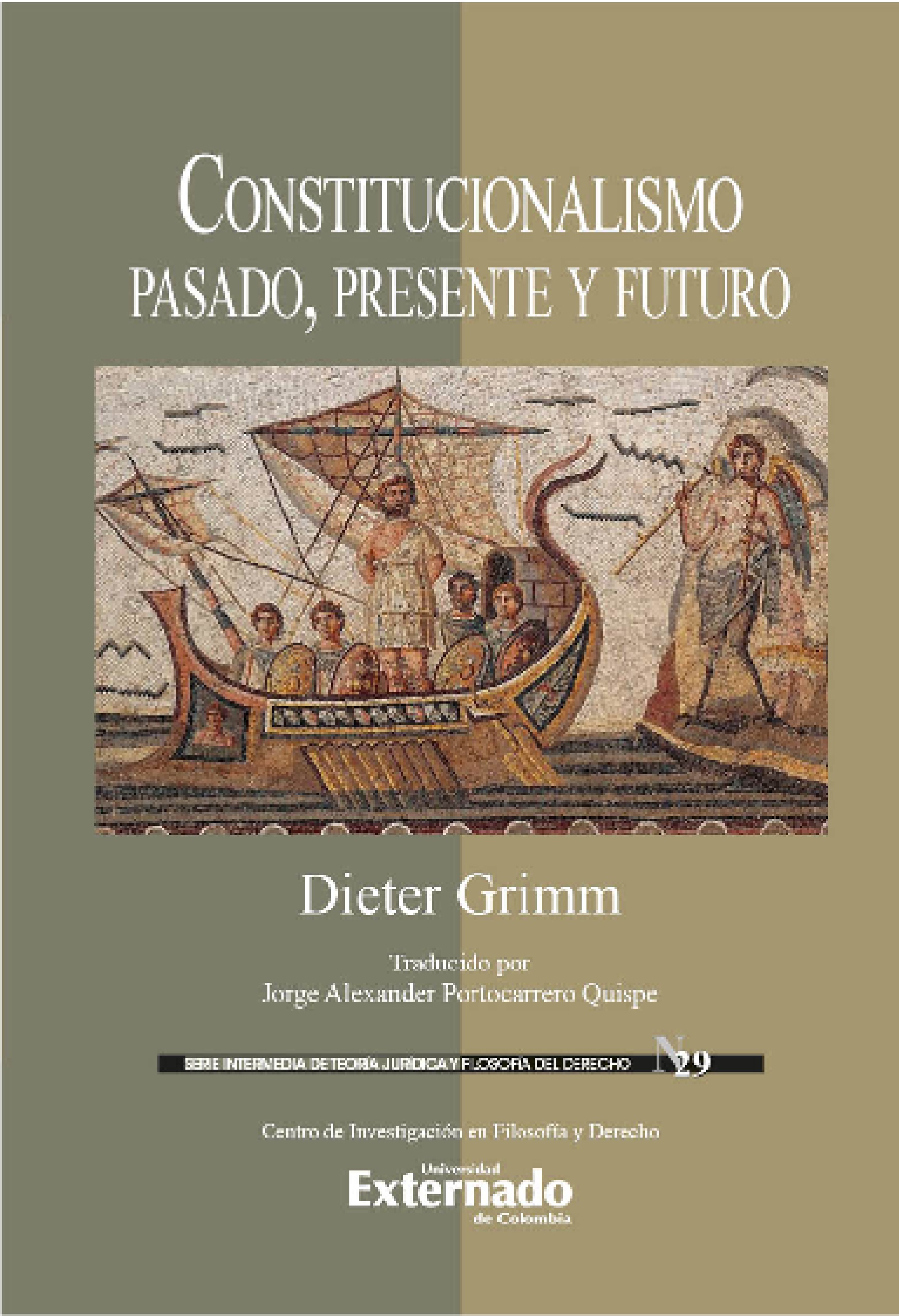 Обложка книги «Constitucionalismo, pasado, presente y futuro»