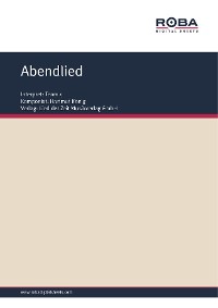 Обложка книги «Abendlied»