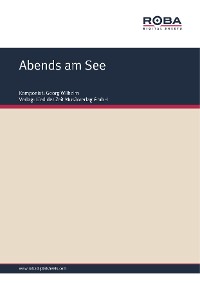 Обложка книги «Abends am See»