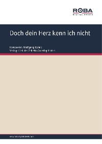 Обложка книги «Doch dein Herz kenn ich nicht»