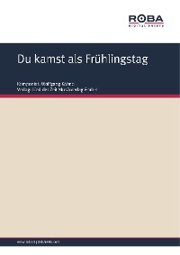 Обложка книги «Du kamst als Frühlingstag»
