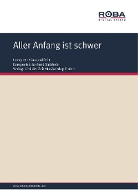 Обложка книги «Aller Anfang ist schwer»