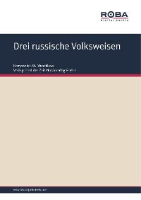 Обложка книги «Drei russische Volksweisen»