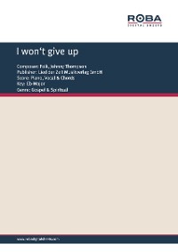 Обложка книги «I won't give up»
