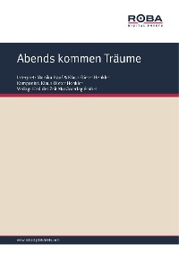 Обложка книги «Abends kommen Träume»