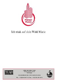 Обложка книги «Ich trink auf dein Wohl, Marie»
