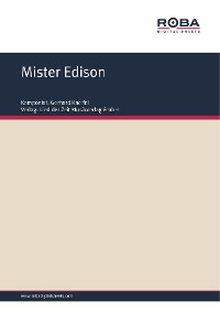 Обложка книги «Mister Edison»