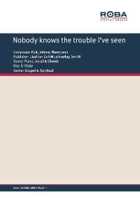 Обложка книги «Nobody knows the trouble i've seen»