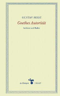 Обложка книги «Goethes Autorität»