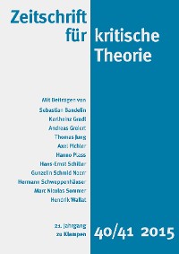 Обложка книги «Zeitschrift für kritische Theorie / Zeitschrift für kritische Theorie, Heft 40/41»