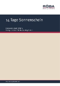 Обложка книги «14 Tage Sonnenschein»