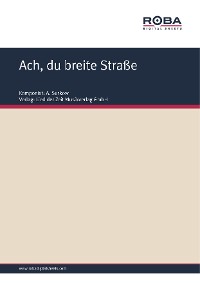 Обложка книги «Ach, du breite Straße»