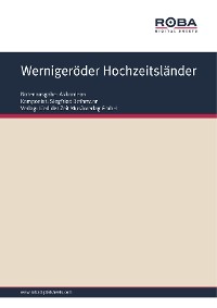 Обложка книги «Wernigeröder Hochzeitsländer»