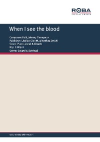 Обложка книги «When I see the blood»