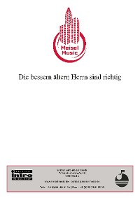 Обложка книги «Die bessern ältern Herrn sind richtig»