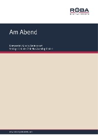 Обложка книги «Am Abend»