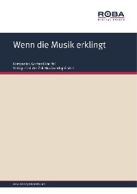 Обложка книги «Wenn die Musik erklingt»