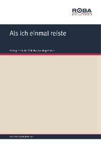 Обложка книги «Als ich einmal reiste»