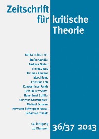 Обложка книги «Zeitschrift für kritische Theorie / Zeitschrift für kritische Theorie, Heft 36/37»
