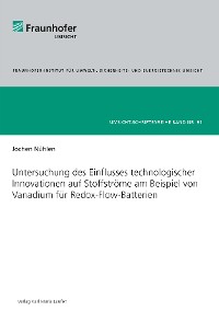 Обложка книги «Untersuchung des Einflusses technologischer Innovationen auf Stoffströme am Beispiel von Vanadium für Redox-Flow-Batterien»