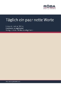 Обложка книги «Täglich ein paar nette Worte»