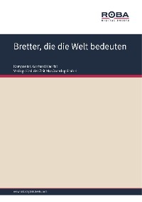 Обложка книги «Bretter, die die Welt bedeuten»