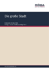 Обложка книги «Die große Stadt»