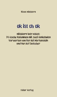 Обложка книги «ok ist eh ok»