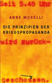 Обложка книги «Die Prinzipien der Kriegspropaganda»