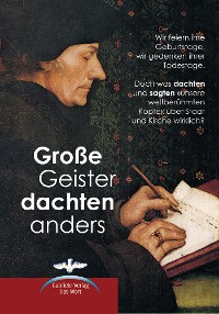 Обложка книги «Große Geister dachten anders»