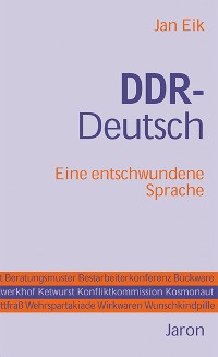 Обложка книги «DDR-Deutsch»