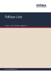 Обложка книги «Fidibus-Lied»
