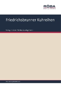 Обложка книги «Friedrichsbrunner Kuhreihen»