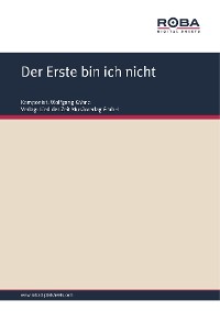 Обложка книги «Der Erste bin ich nicht»