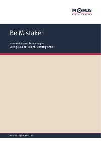 Обложка книги «Be Mistaken»