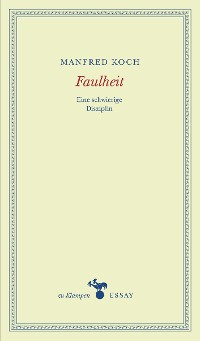 Обложка книги «Faulheit»