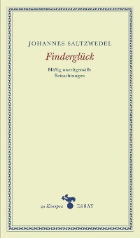 Обложка книги «Finderglück»