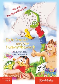 Обложка книги «Fiete Frosch und der Flugwettbewerb»