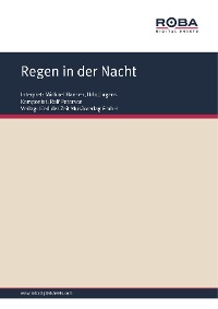 Обложка книги «Regen in der Nacht»