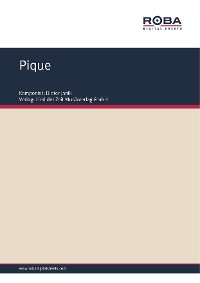 Обложка книги «Pique»