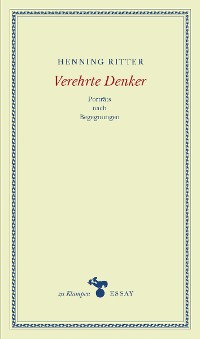 Обложка книги «Verehrte Denker»