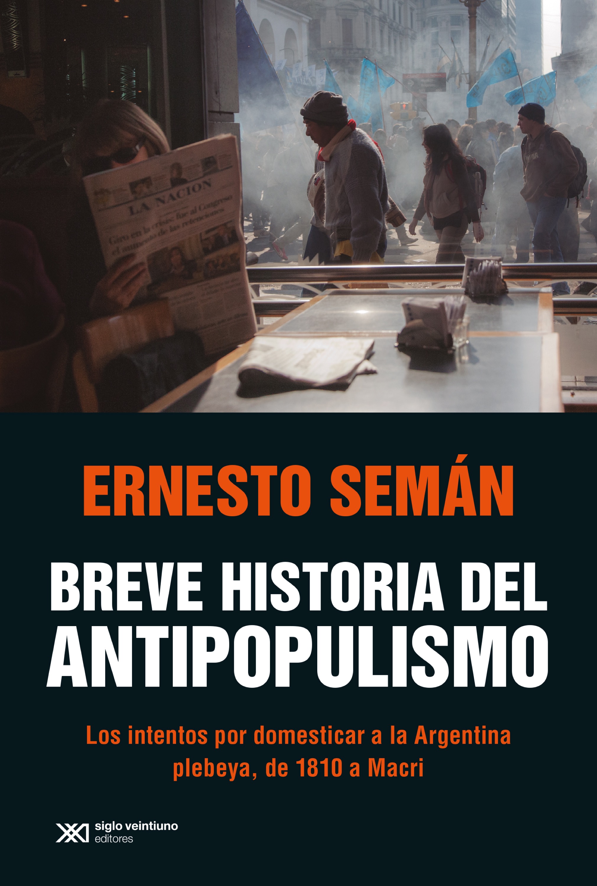 Обложка книги «Breve historia del antipopulismo»