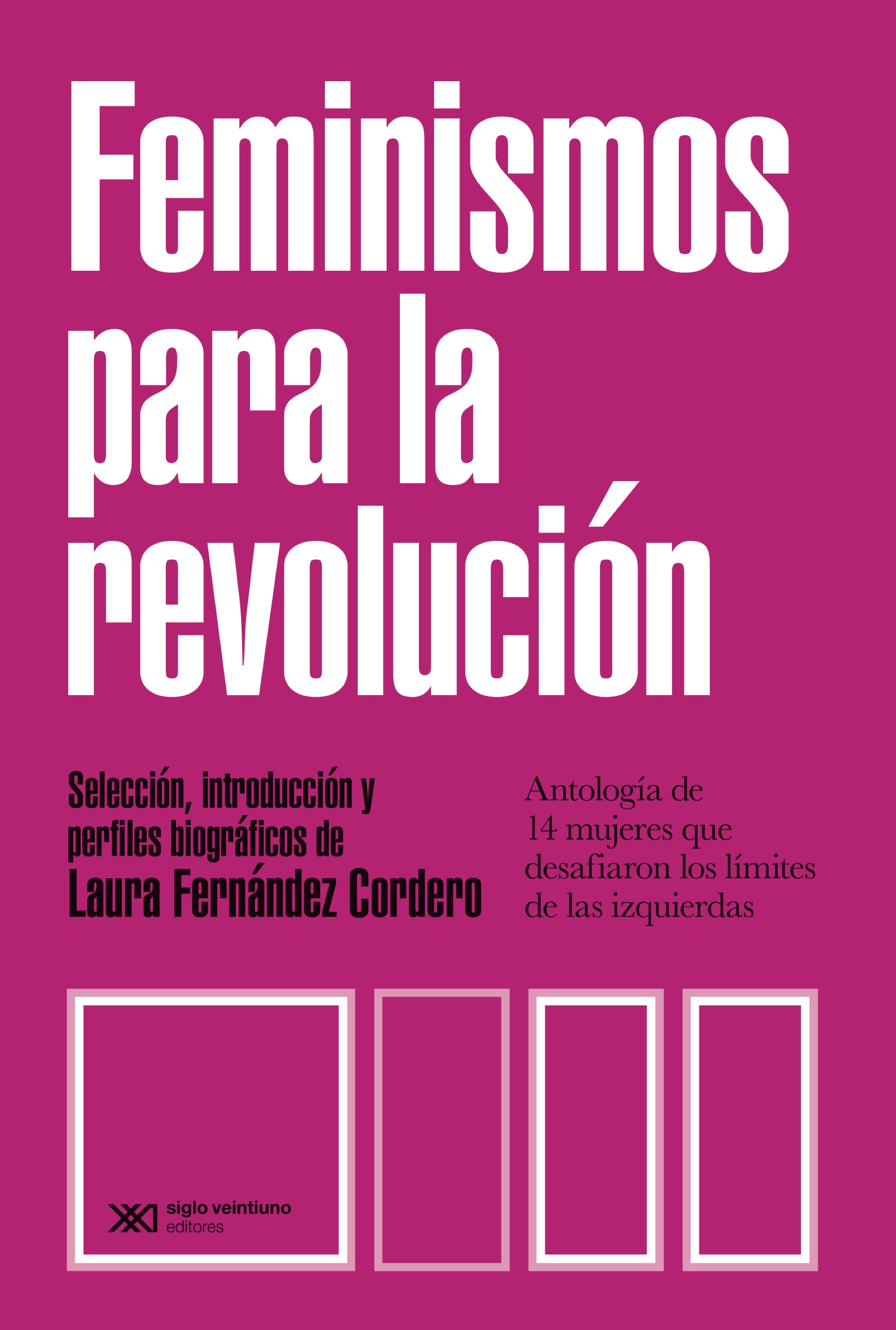 Обложка книги «Feminismos para la revolución»