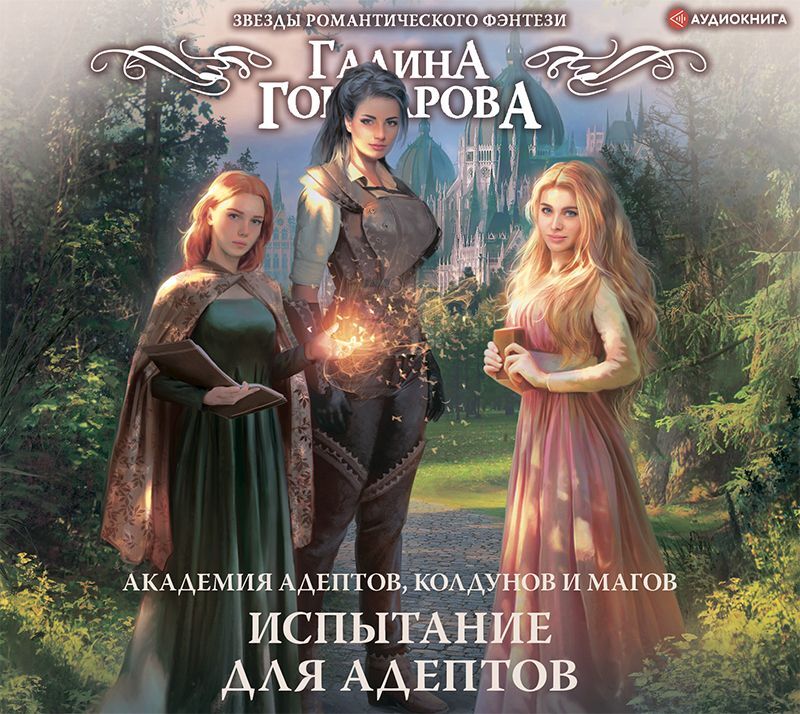 Обложка книги «Академия адептов, колдунов и магов. Испытание для адептов»