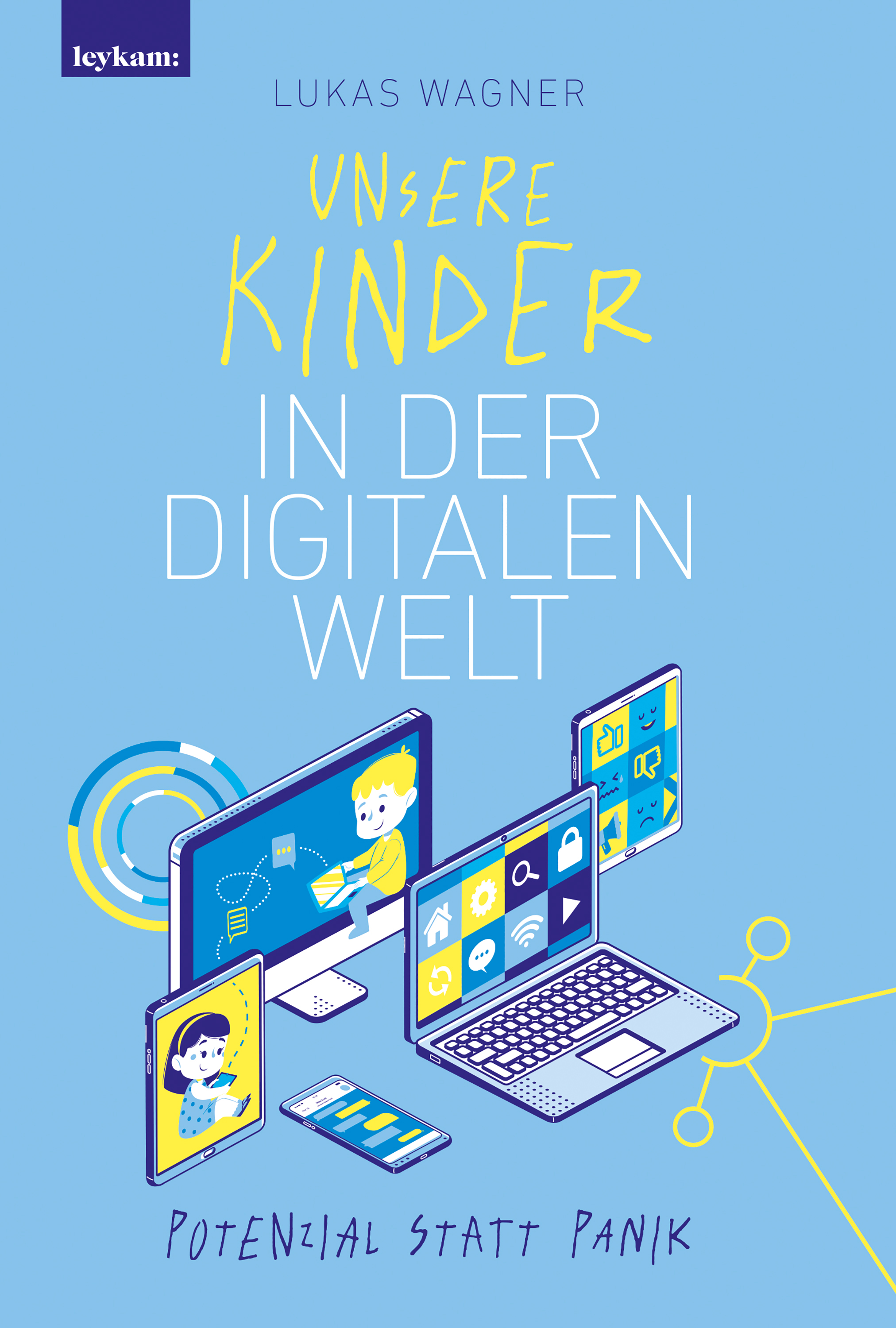 Обложка книги «Unsere Kinder in der digitalen Welt»