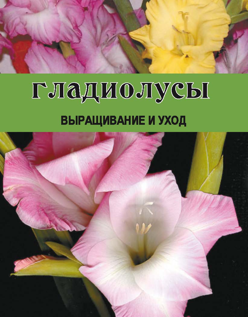 Обложка книги «Гладиолусы. Выращивание и уход»