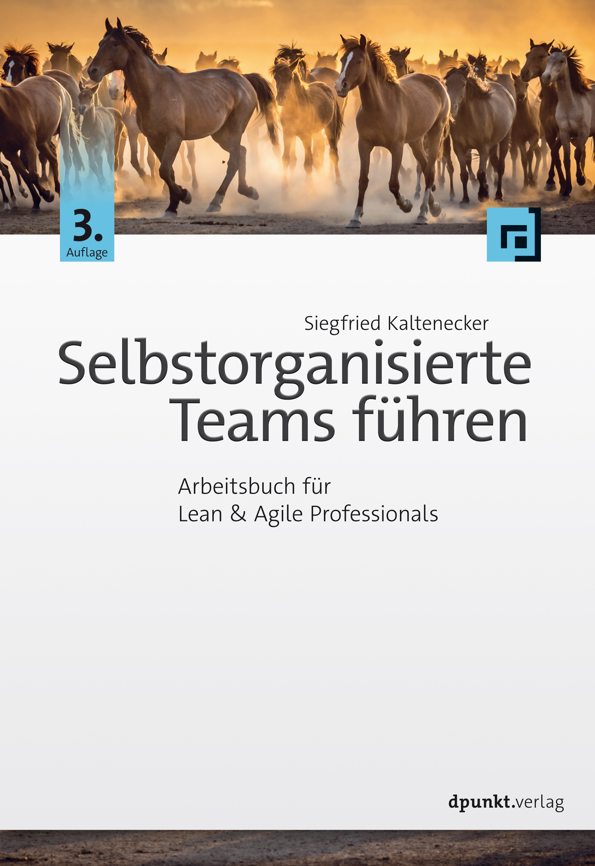 Обложка книги «Selbstorganisierte Teams führen»